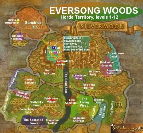 Eversongwoodssubzones