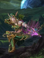 Alleria Fan art Yusuke Osanaï.jpg (719 kio) Par Yusuke Osanaï