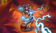 Dans Hearthstone (Heroine chaman)