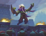 Zul'jin dans le Trading Card Game