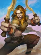 Maître de la frappe tourbillon dans Hearthstone