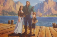 De l'amour et de la famille.jpg (326 kio) Tirion avec sa femme et son fils