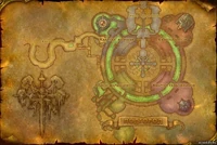 Карта Подгорода. Заметьте, слева изображена печать .