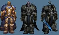 Evolution apparence Arthas dans WoW