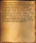 Rapport sur le front - la Désolation des dragons 1