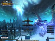 Скриншот экрана ввода пароля в Wrath of the Lich King.