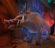 Esprit d'Agamaggan dans le Kraal de Tranchebauge