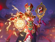 Sally écarlate dans Hearthstone