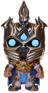 The vinyl Arthas statue by Funko POP.