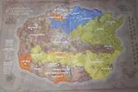 Carte - Chroniques 1 - Conséquences de la guerre entre trolls et aqir