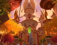 Silvermoon 04.jpg (46 KB) Srebrna Luna, stolica Quel'Thalas - królestwa Krwawych Elfów.