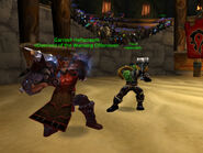 Garrosh daagt Thrall uit