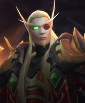 Lor'themar écoute Vol'jin nommer Sylvanas Cheffe de guerre
