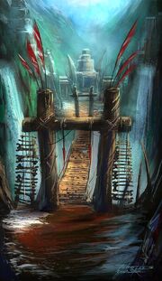 Часть изображения Зул'Драка. Фан-арт.