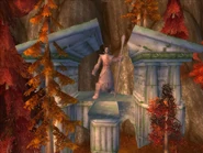 Posąg Elfa w Azshara Crater