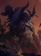 Baine na tapecie Eskalacji.