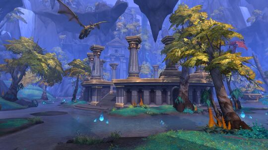 Dragonflight reveal - Thaldraszus Temple
