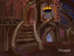 An Utgarde hallway.