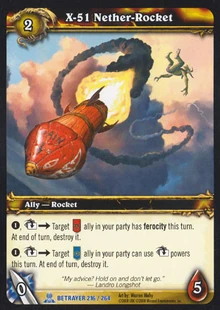 X-51 Nether-Rocket TCG card