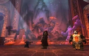 Moira bowing to Varian