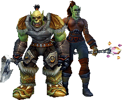 Townhall Races of Azeroth characters Orcs.gif