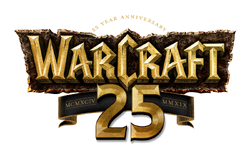 Warcraft 25th Anniversary logo.png