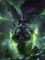 Illidan wielding the Warglaive of Azzinoth.