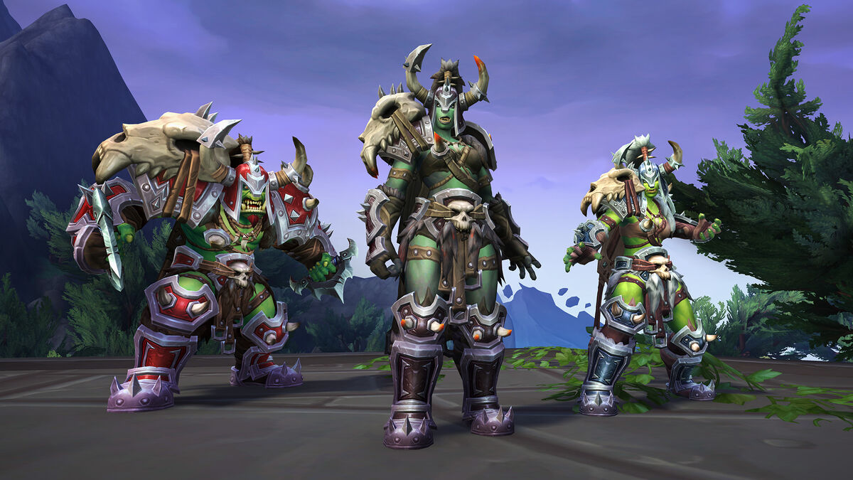 Transmogrification Warrior PvP Arena Season 4 Set (Legion 7.2