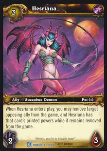Hesriana TCG Card