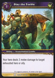 Slay the Feeble TCG Card Drums