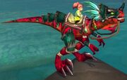 Armored Razzashi Raptor