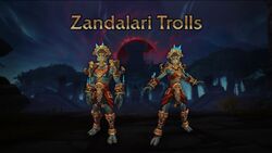 Zandalari Troll Playable Wowpedia Your Wiki Guide To The World Of Warcraft