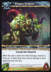 Plague Eruptor TCG Card