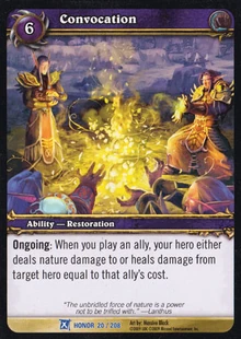 Convocation TCG Card