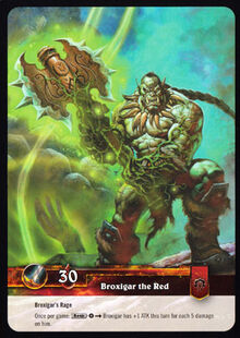 Broxigar the Red TCG Card Back