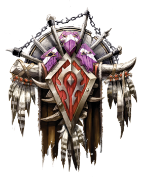 world of warcraft horde crest