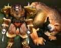 Rexxar and Misha (old models).