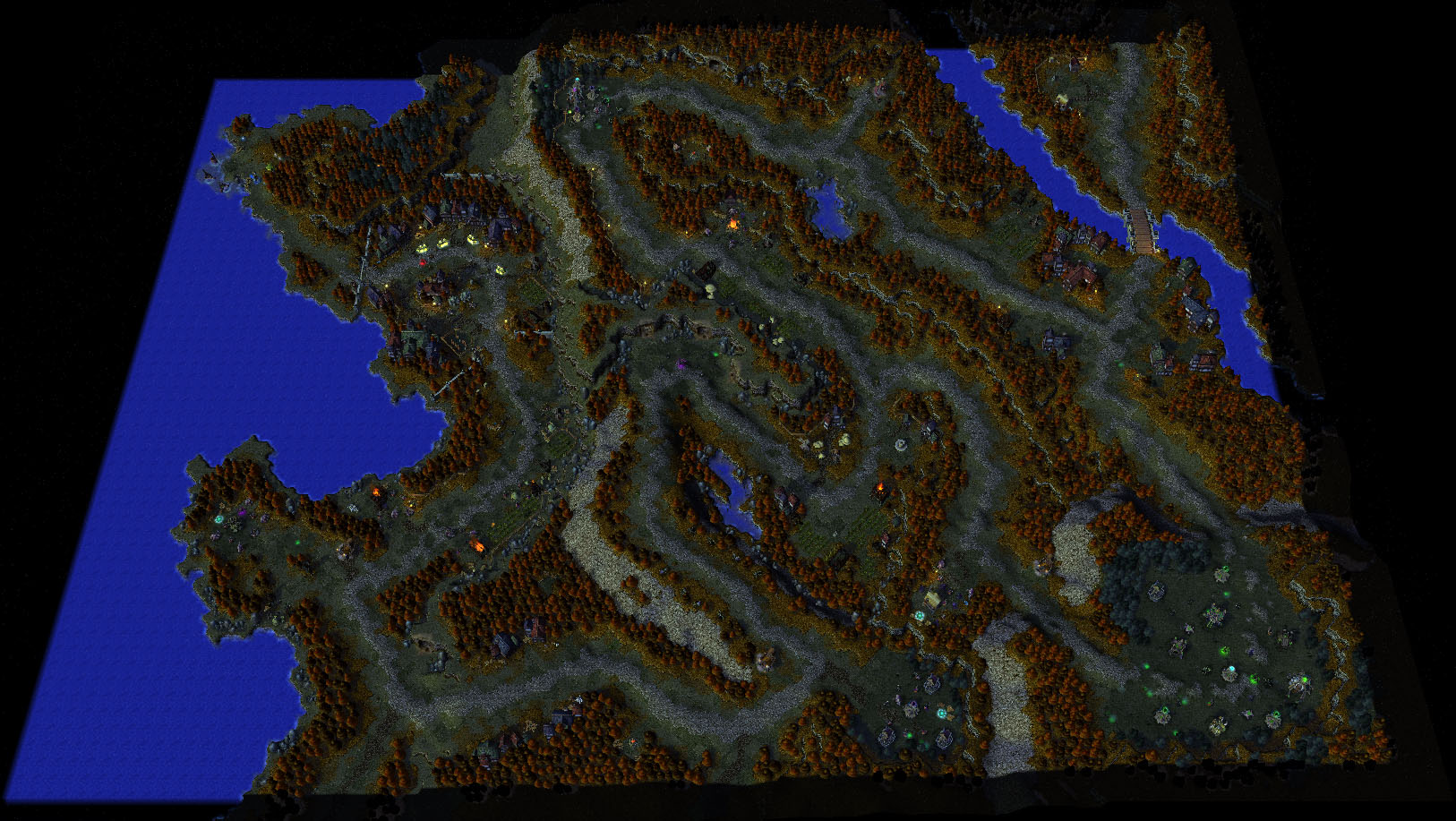 Shard wow. Silverpine Forest Warcraft 3. Silverpine Forest Map. Silverpine Forest полетник Альянс. The Eastern Edge.