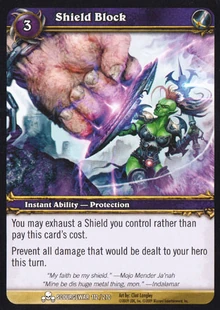Shield Block TCG Card