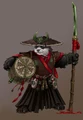 Original pandaren brewmaster concept art, with Japanese elements.
