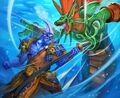 His Minion Counter battlecry option.