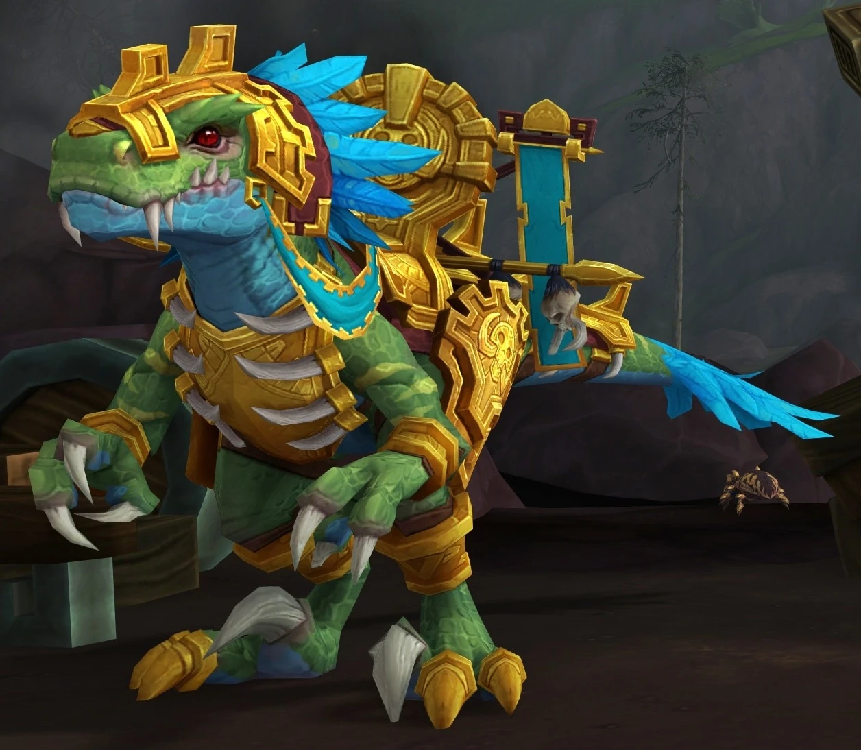 Riding Raptor (Crimson)