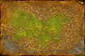 Map of the Arathi Highlands before patch 1.7.0.