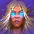 Geyah's boss hero power Wise Counsel in Book of Heroes in Hearthstone.