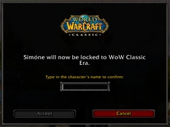 Confirmation to stay in Classic