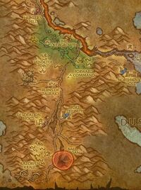 Bael Modan Digsite map