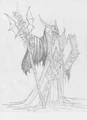 Scourge necromancer concept art.