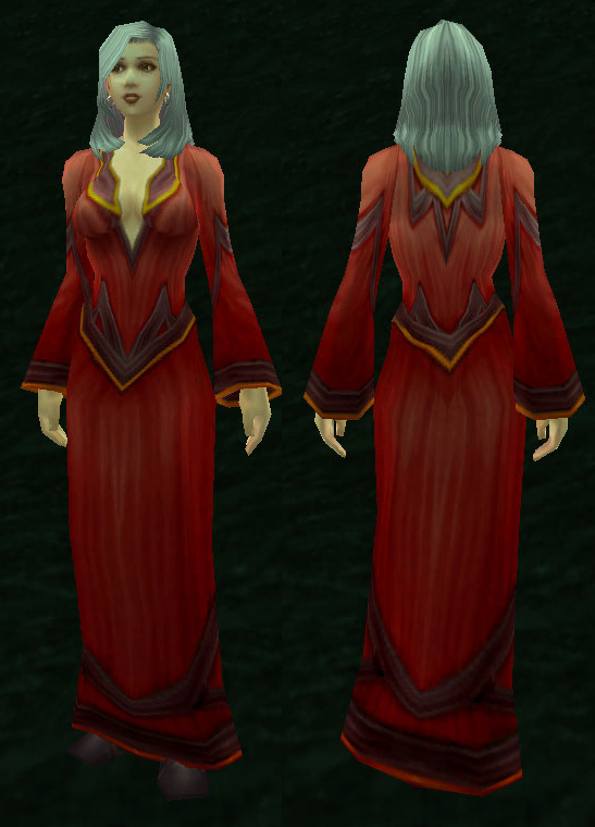 Mere katalog Halvtreds Red Linen Robe - Wowpedia - Your wiki guide to the World of Warcraft