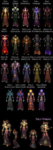 Warlock Tier Sets