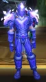 Crystalforge Battlegear on a male blood elf.